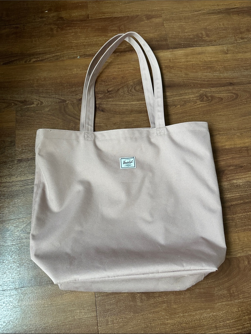 Herschel Supply Company Blush Pink Canvas Tote with Dual Straps